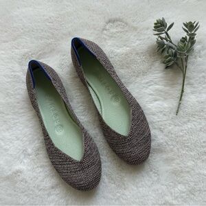 Rothy’s | EUC - The Flat - Stardust Metallic - Size 7 - Round Toe